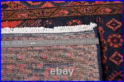 6' 1 x 3' 7 Excellent Hand-Knotted Collectible Navy Blue Tribal Rug