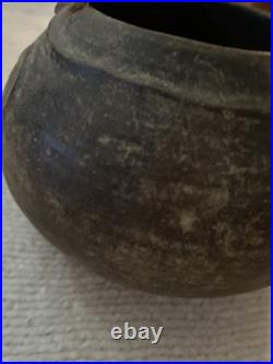 8.5x5 Antique Mayan Handmade Ceramic Animal Face Collectible Pottery Decor Bowl