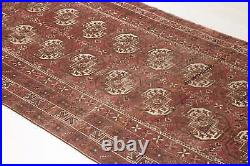 9' 10 x 3' 11 Excellent Hand-Knotted Collectible Antique Runner Rug