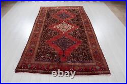 9' 5 x 5' Excellent Hand-Knotted Antique Collectible Tribal Rug