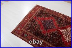 9' 5 x 5' Excellent Hand-Knotted Antique Collectible Tribal Rug