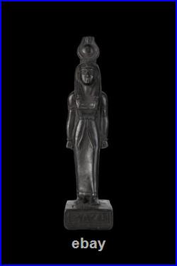 A Rare Authentic Pharaonic Statue Egyptian Artifacts Of Egyptian Goddess Isis Bc