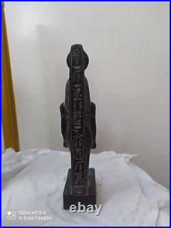 ANCIENT EGYPTIAN Pharaonic Pharaonic ANTIQUE Statue Queen ISIS Stone 12 Inch ##