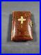 ANTIQUE-1912-Hard-LEATHER-POLISH-PRAYER-BOOK-GOLDEN-KEY-TO-HEAVEN-01-bw