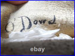 ANTIQUE 1915-20s SINEW FULLY BEADED NO. CHEYENNE HARD SOLE MOCCASINS MONTANA