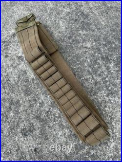 ANTIQUE ANSON MILLS SHOTGUN CARTRIDGE REMINGTON DOG BELT Buckle 1881 Military