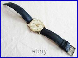 ANTIQUE ARLON Wristwatch QUALITY LEATHER BAND MADE IN SWISS COLLECTABLES