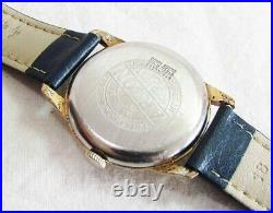 ANTIQUE ARLON Wristwatch QUALITY LEATHER BAND MADE IN SWISS COLLECTABLES