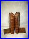 ANTIQUE-FRENCH-LEATHER-BOOKENDS-REAL-BOOKS-MARBLED-PAPER-19th-C-MARKED-FRANCE-01-jp