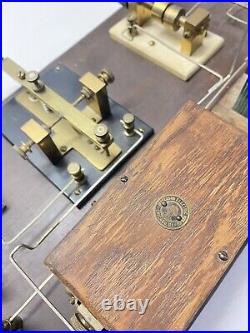 ANTIQUE HOME BREW SPARK TRANSMITTER TUBE RADIO FROM 1920s Marconi Era $9.99