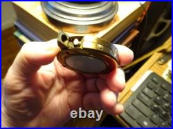 ANTIQUE Music Box Cigarette Lighter Looks Unfired Plays Music VG SANKYO JAPAN