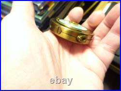 ANTIQUE Music Box Cigarette Lighter Looks Unfired Plays Music VG SANKYO JAPAN