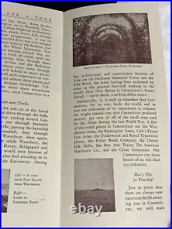 ANTIQUE RARE CONNECTICUT A Lure For A Tour By Harry S. Bond Of The Hotels