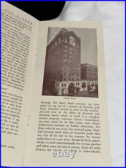 ANTIQUE RARE CONNECTICUT A Lure For A Tour By Harry S. Bond Of The Hotels