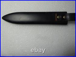 ANTIQUE SCOUT KNIFE/SCABBARD Voos Solingen Germany Fist & Arrows NICE 1