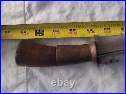 ANTIQUE VINTAGE PHILIPPINES Chinese SWORD KNIFE PIRATE COLLECTIBLE DECOR Sharp