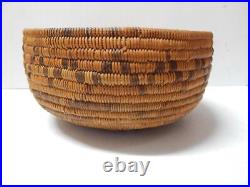 ANTIQUE c1900-20 CUPENO PALA MISSION INDIAN BASKET SO CALIFORNIA