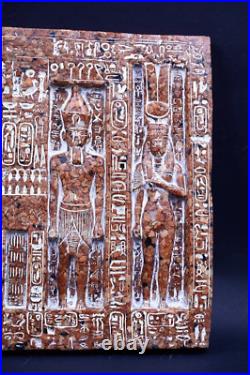 Abu Simbel Temple Stela wall relief Rare Ancient Egyptian Antiquities Egypt BC