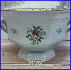 Adams Calyx Ware Tureen withLid, Ladle & Under plate Antique C. 1900 Adams Calyx Ware Tureen withLid, Ladle & Under plate Antique C. 1900