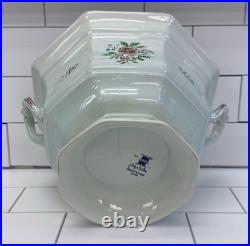 Adams Calyx Ware Tureen withLid, Ladle & Under plate Antique C. 1900