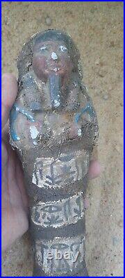 Ancient Antiquities Egyptian Pharaonic Servant Ushabti Shabti Stone