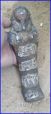 Ancient Antiquities Egyptian Pharaonic Servant Ushabti Shabti Stone