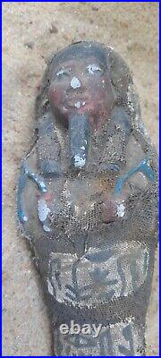 Ancient Antiquities Egyptian Pharaonic Servant Ushabti Shabti Stone