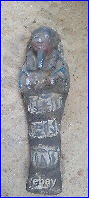 Ancient Antiquities Egyptian Pharaonic Servant Ushabti Shabti Stone