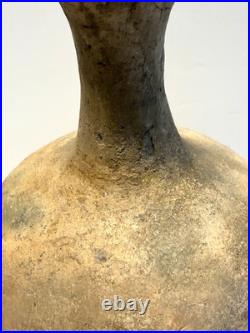 Ancient Archaic Native American Indian Clay Pottery Vessel / Water Jug