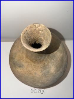 Ancient Archaic Native American Indian Clay Pottery Vessel / Water Jug