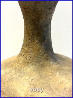 Ancient Archaic Native American Indian Clay Pottery Vessel / Water Jug