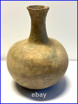 Ancient Archaic Native American Indian Clay Pottery Vessel / Water Jug