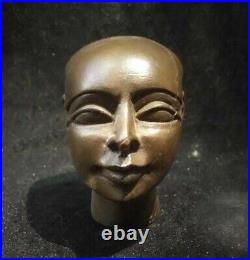Ancient Egyptian Antiques Egyptian Amarna Head Of Pharaonic Queen Bazalt BC