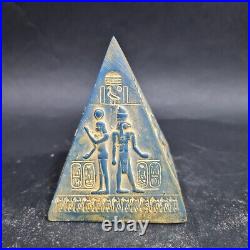 Ancient Egyptian Antiques Great Pyramids with Hieroglyphics Egyptian BC