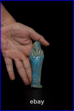 Ancient Egyptian Antiques Unique Authentic Pharaonic Statue Of Ushabti Shabti Bc