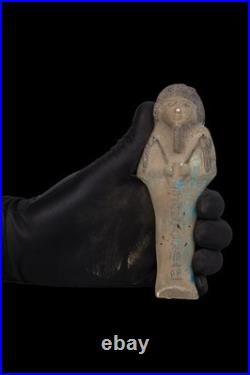 Ancient Egyptian Antiques Unique Authentic Pharaonic Statue Of Ushabti Shabti Bc