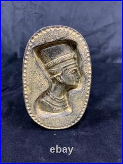 Ancient Egyptian Antiquities Box With Goddess Bastet Cat