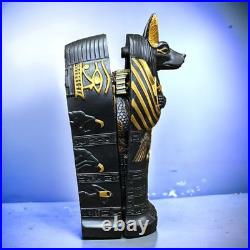 Ancient Egyptian Antiquities Coffin Anubis Mummy Pharaonic Rare Egyptian BC