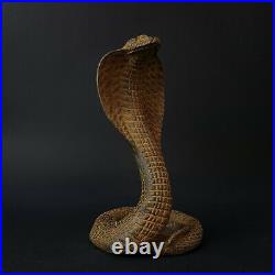 Ancient Egyptian Antiquities Mighty Uraeus Cobra God Wadjet Snack Statue BC