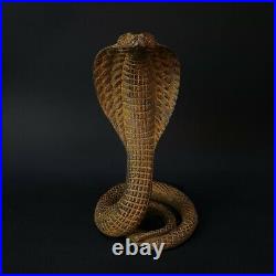 Ancient Egyptian Antiquities Mighty Uraeus Cobra God Wadjet Snack Statue BC