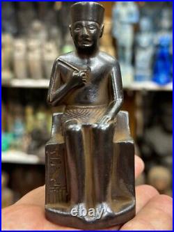 Ancient Egyptian Antiquities Rare Pharaonic Statue of King Khufu