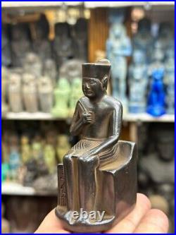 Ancient Egyptian Antiquities Rare Pharaonic Statue of King Khufu