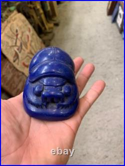 Ancient Egyptian Antiquities Rare Scarab Beetle With Hieroglyphics Egyptian BC