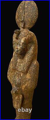 Ancient Egyptian Antiquities Statue Queen Nefertari Granite BC
