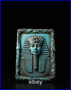 Ancient Egyptian Antiquities Stela Stone Pharaonic King Tutankhamun Sculpture