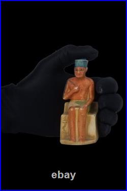 Ancient Egyptian Antiquities Unique Authentic Pharaonic Statue Of Egyptian Khufu