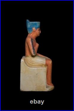 Ancient Egyptian Antiquities Unique Authentic Pharaonic Statue Of Egyptian Khufu