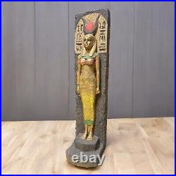 Ancient Egyptian Antiquities Unique Statue Goddess Isis Mythology Pharaonic BC