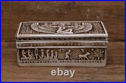Ancient Egyptian Antiquities jewelry Isis Box with Pharaonic Inscriptions BC