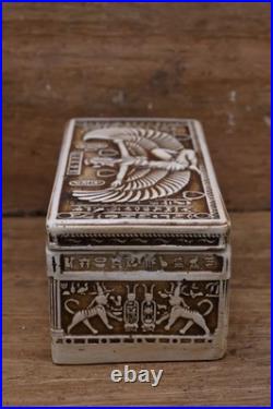 Ancient Egyptian Antiquities jewelry Isis Box with Pharaonic Inscriptions BC